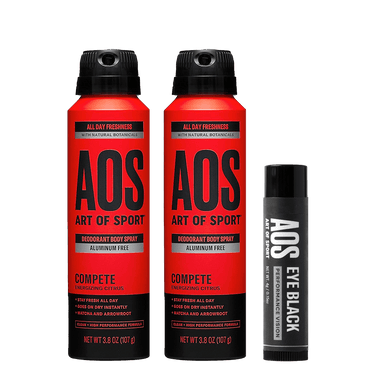 Compete Body Spray 2 Pack + Eye Black