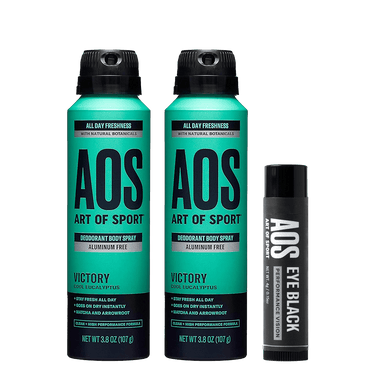 Victory Body Spray 2 Pack + Eye Black